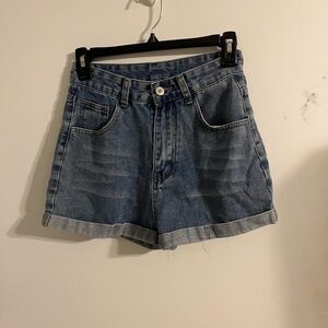 Denim Blue Women's Shorts